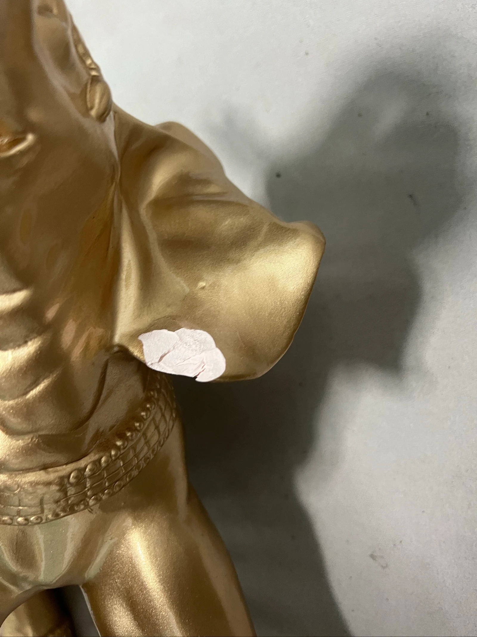 Decorative golden elephant – photo 3